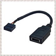 [kjyxgsncsjxsm] USB 9PIN to TYPE-E Adapter Cable USB 9PIN to TYPE-E Cable USB Front Panel Adapter Ca