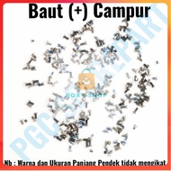 Mixed Size Flower Bolts and Bolts - 1 Pack Weight 5gr