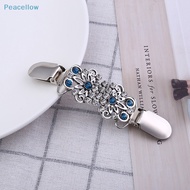 Peacellow Women Cardigan Sweater Blouse Shawl Clips Brooch Shirt Collar Duck Clip Clasps SG