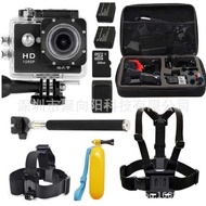 Action Camera Accessories+Large Chest Strap Headwear Selfie Stick Buoyancy Stick