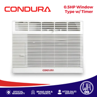 Condura 6S 0.5HP Window Type Aircon w/ Timer WCONZ006EC1