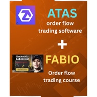 one month ATAS order flow trading software + world trading champion Fabio course | big money foot pr
