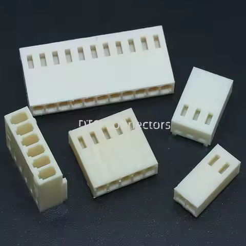 50pcs 2510-Y KF2510 2.54mm Connector Shell Plug HOUSING Plastic PITCH Female 2.54MM 2P/3P/4P/5P/6P/7