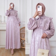 Terbaru/Termurah Baju Muslim Wanita /Gamis Silk Polos/ Gamis Armani