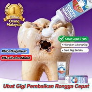 【ZKRICARO】Ubatcicikuat Anti-cavity toothpaste, repairs cavities, strengthens tooth enamel, reduces t