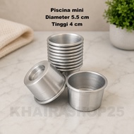 Mini piscina mold, round cake, mini piscina sponge cake