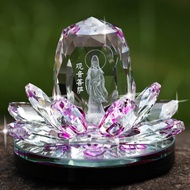 PAJANGAN MOBIL 3D CRYSTAL DEWI KWAM IM |PATUNG KWAN YIN DASHBOARD - XIEXUA55