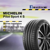 275/35R19 : .Michelin Pilot Sport 4S - 19 inch Tyre Tire Tayar (Promo22) PS4S 275 35 19 ( Free Installation )