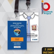 Wow! Id Card Custom Print Uv - Flazz, E-Money, Brizzi, Tapcash
