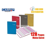 Premium by Campap 3 Column Hard Cover Foolscap Account Book F4 128 Page CA 3130