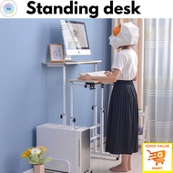 SG Home Mall Movable Computer Laptop Table / Adjustable Height / Standing Desk / Home Office Desk / Study Table