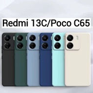 Redmi A3/POCO C65(ส่งในไทย)เคสTPUนิ่มสีพาสเทลแบบคลุมกล้องXiaomi Redmi Note 13 5G/Redmi 13C/Poco C65ตรงรุ่น