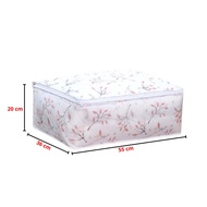 Tempat Penyimpanan Selimut Bed Cover Anti Air PEVA Kantong Penyimpan Bantal Guling Dust Cover Storag