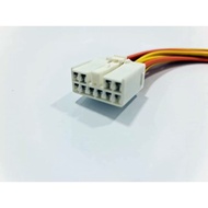 PERODUA & TOYOTA SIDE MIRROR SWITCH /TURN SIGNAL SWITCH SOCKET CONNECTOR WITH HARNESS WIRE