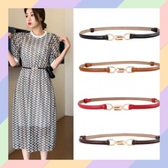 IP03 Women's Fashion Imitation Pearl Chain Belt Thin Small Mini Belt 05B2