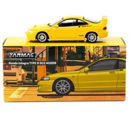 TARMAC WORKS 1/64 HONDA INTEGRA TYPE R DC2 MUGEN SUNLIGHT YELLOW