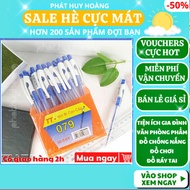 Khay 50 bút bi xanh cao cấp TT- 079 giá rẻ chất lượng tốt ( 1700đ/ cây) ống đựng bút  khay đựng bút 