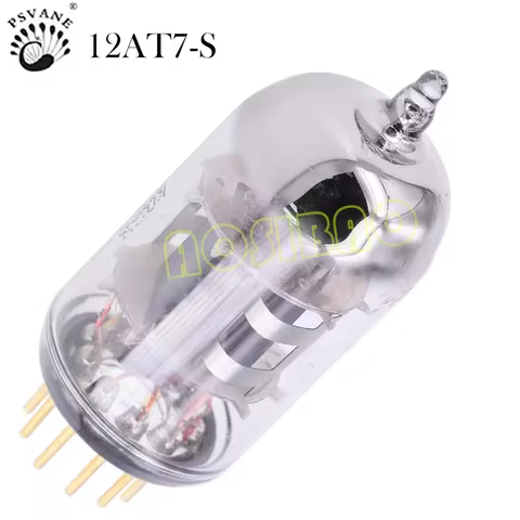 PSVANE 12AT7-S Vacuum Tube 12AT7 Preamp Tubes Replaces12AT7 ECC81 Electronic Tube Amplifier Kit HIFI