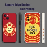 Casing For OPPO A39/A57 Reno 5 A54 A71 F9 Pro Reno6 Z Redhorse Alcohol Red Horse Beer LDH28 Phone Ca