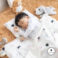LITTLE SEEDS (ลิตเติ้ลซี๊ด) เซ็ทที่นอนพกพา สำหรับน้องวัย 1-7 ขวบ (ที่นอน + หมอน + ผ้าห่ม) Made in Ko
