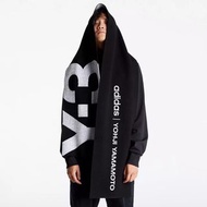 外國優惠預訂 adidas Y3 yohji Yamamoto 黑白拼色 羊毛頸巾 圍巾