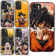 HD Glass Case for OPPO Reno A32 A53S A53 A33 5 A31 F15 A91 6 3 7 4 6Z 5G Z-107 Dragon Ball Z