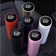 Digital Thermal Flask 304 Stainless steel Smart Flask Vacuum Thermal Flask 500ml Thumbler with Tempe