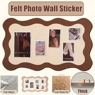 Felt Photo Wall Sticker Felt Board Wall Self Adhesive DIY Board Wall Decoration Background Board Pho