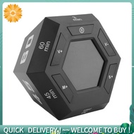 1 PCS Pomodoro Timer Productivity Timer Black Plastic 3, 5, 15, 30, 45, 60 Minute Preset Smart Count