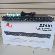 CROSSOVER DBX 224XL CROSSOVER 4 WAY HIGH MID LOW SUB DBX 224 XL