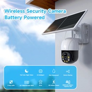 PUTIH Cctv Camera WiFi Solar Panel Outdoor Camera HD 1080P IP65 White MVT-1120G-P5 Pro V380 Pro