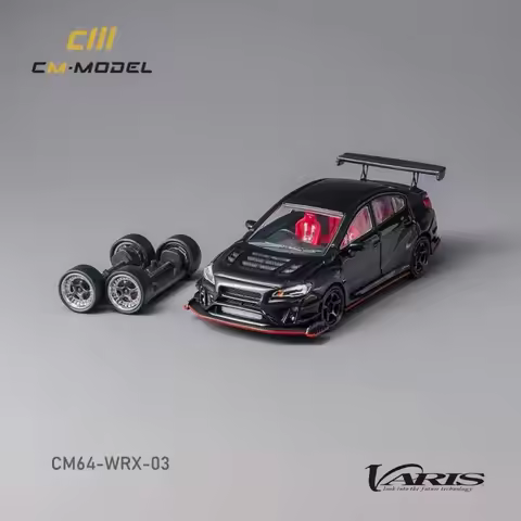 CM MODEL 1:64 WRX Varis STI wide-body alloy car model
