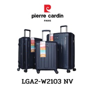 Pierre Cardin (ปีแอร์การ์แดง) กระเป๋าเดินทาง กระเป๋าไฟเบอร์ล้อลาก กระเป๋าขึ้นเครื่อง  รุ่น LGA2-W2103 หลายขนาด 21/25/29พร้อมส่ง ราคาพิเศษ