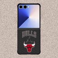 Samsung Z FLIP series 7 6 5 4 3 Tpu Rubber Softcase Chicago Bulls NBA Case