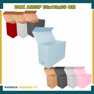 File Box 39x19x30 Cm/ Archive Cardboard/ File Box Large Arsip