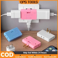 TOOLS Rotatable Socket Converter 2500W One In Three 180 Degree Extension Plug US Multi Plug