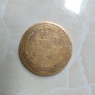 Uang Kuno WILHELMINA koningin der naderlanden 1816 2 1/2 Gulden ASLI