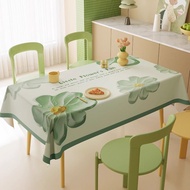 2025 New Style Light Luxury High-End Feel Tablecloth Waterproof Oil-Proof Rinse-Free Rectangular ins