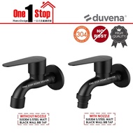 🌈DUVENA🌈 MATTE BLACK WALL BIB TAP