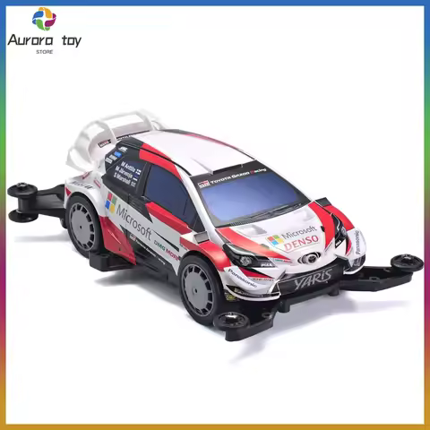 Tamiya 18654 Toyota Yaris Wrc Racing Car With Ma Chassis Mini 4wd Professional Assembly Model Racing