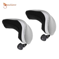 [Gamchiano] Prettyia   2pcs   Golf   Hybrid   UT   Club       Head   Cover   Headcover