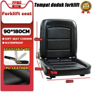PPMC Universal Forklift Seat Backhoe Seat Mini Digger Agriculture Seat Adjustable Backrest Tempat Du