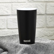 瑞士百年SIGG Neso 陶瓷隔熱隨行杯/咖啡杯/環保杯 400ml - 爵黑