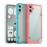 Casing For Nothing CMF Phone 1 5G Case Nothig CMFPhone1 2024 Cover Colorful Soft Edge Silicone Trans