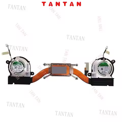 Original for Dell Laptop XPS 13 9300 9310 Cpu Heatsink Fan Radiator Module Cooling Fan 0G4WF7 0WX28K
