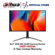 DAHUA LM27-GO34A 26.5" QD-OLED GAMING MONITOR ( 26.5" QD OLED QHD / 0.03MS / 240HZ / HD MI + DP )