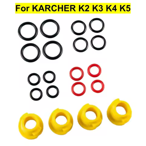 O-Ring for Karcher K2 K3 K4 K5 K6 K7 Lance Hose Nozzle Spare Parts Rubber Sealing O-Ring Replace 2.6