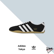 ADIDAS TOKYO W Women's Shoes Black White Suede Retro Rubber Sole Casual JI0183 [Peter Pan]