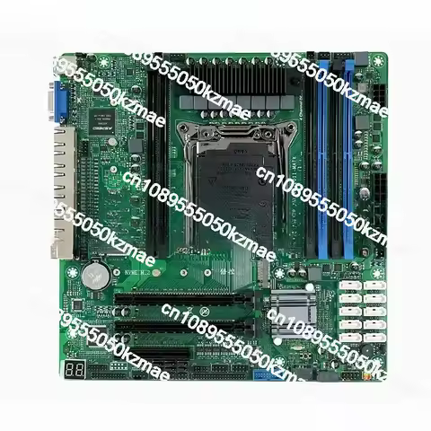 Multi-Port Industrial Motherboard, C612 X99 with 4x 2.5G & 10 SATA for E5 V3/V4
