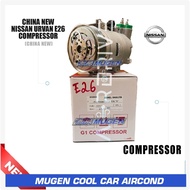 MGC CHINA NEW NISSAN URVAN E26 NV350 7PK COMPRESSOR ( 1855 )